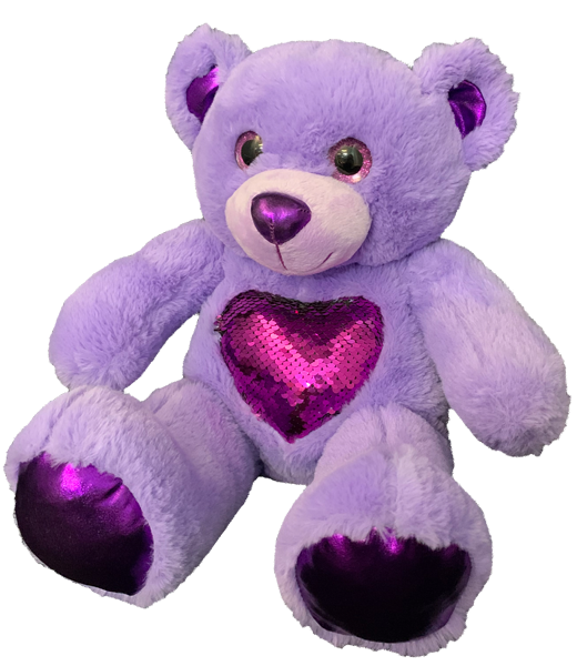 Purple teddy outlet bears
