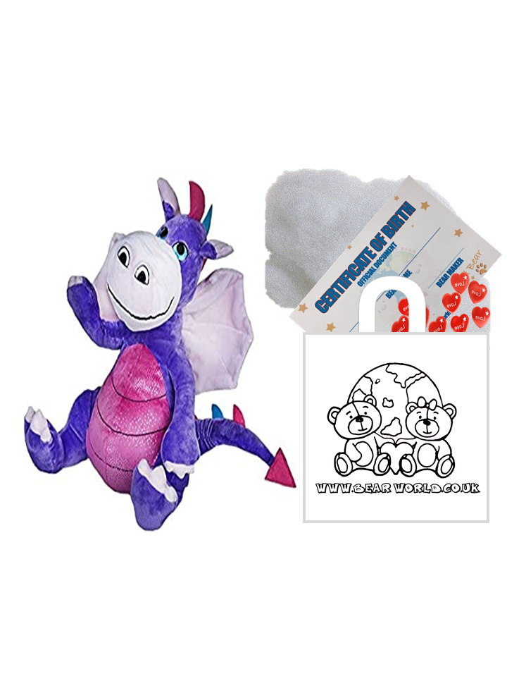 Purple dragon discount plush
