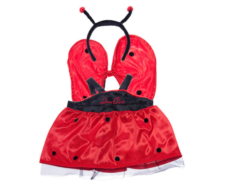 Ladybug Dress W/ Antenna