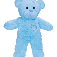 8" Baby Blue Patches Bear Kit | Bear World.