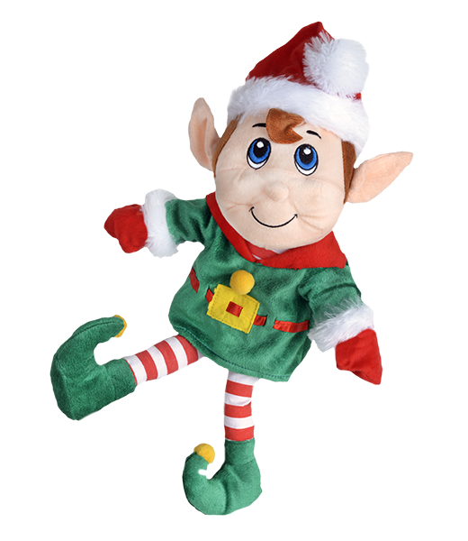 Teddy Bear St￭ Animals & Cuddly Toys Christmas Plush, Elf On The...