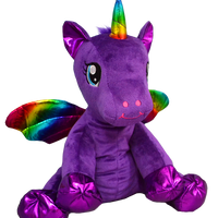 8" Luna Purple Winged Unicorn Kit | Bear World.