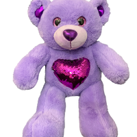 8" Glitz Purple Bear Kit | Bear World.