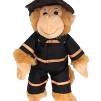 Black Firefighter Outfit | Bear World.