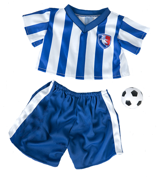 All Star Soccer Kit W/ Ball Outfit | Bear World.