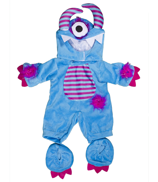 Blue Purple Monster Costume | Bear World.