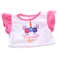 8" Birthday Girl Unicorn Tee | Bear World.