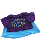 
              Birthday Girl Hero Tee W/ Cape | Bear World.
            