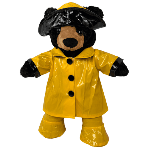 Bear in a yellow raincoat online