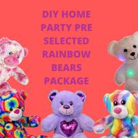 
              DIY Home Party Packages & T-Shirts Pre-Selected | Bear World.
            