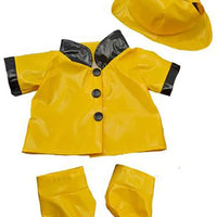 Yellow Slicker Coat with Hat/Boots Benjamin Gift Set | Bear World.