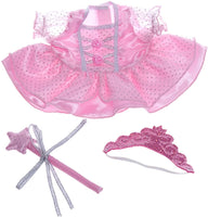
              Pink Fairy Dress w/Tiara & Wand Gift Set | Bear World.
            