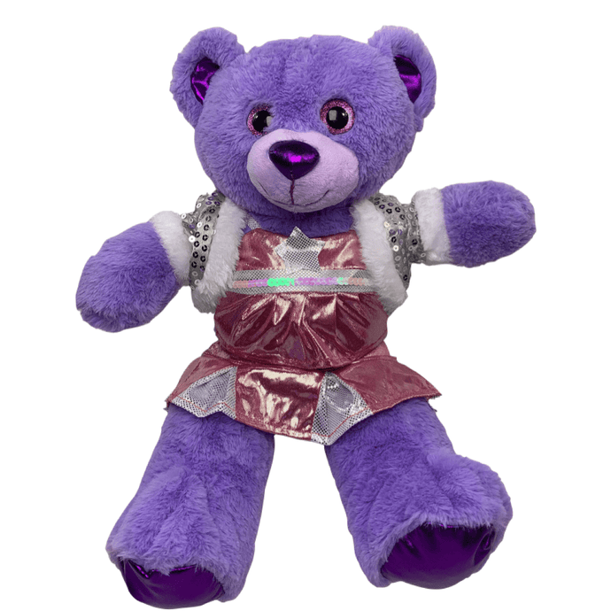 Glamour Dance Purple Bear Gift Set | Bear World.