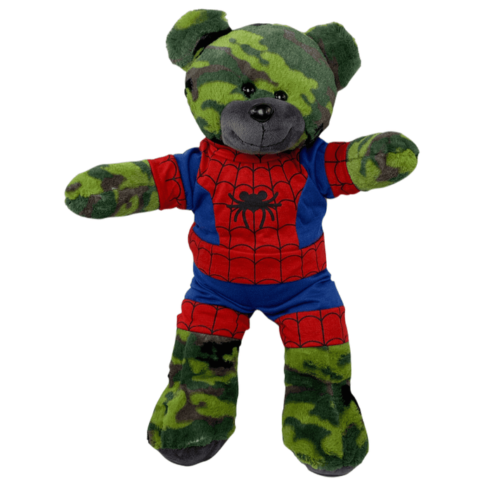 Camo Teddy Spider Bear Pj's Gift Set | Bear World.