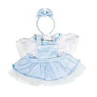 
              Blue Pin Stripe W/Headband Dress | Bear World.
            