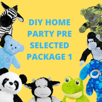 
              DIY Home Party Packages & T-Shirts Pre-Selected | Bear World.
            