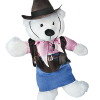 Cowgirl W/ Cowgirl Hat Outfit | Bear World.