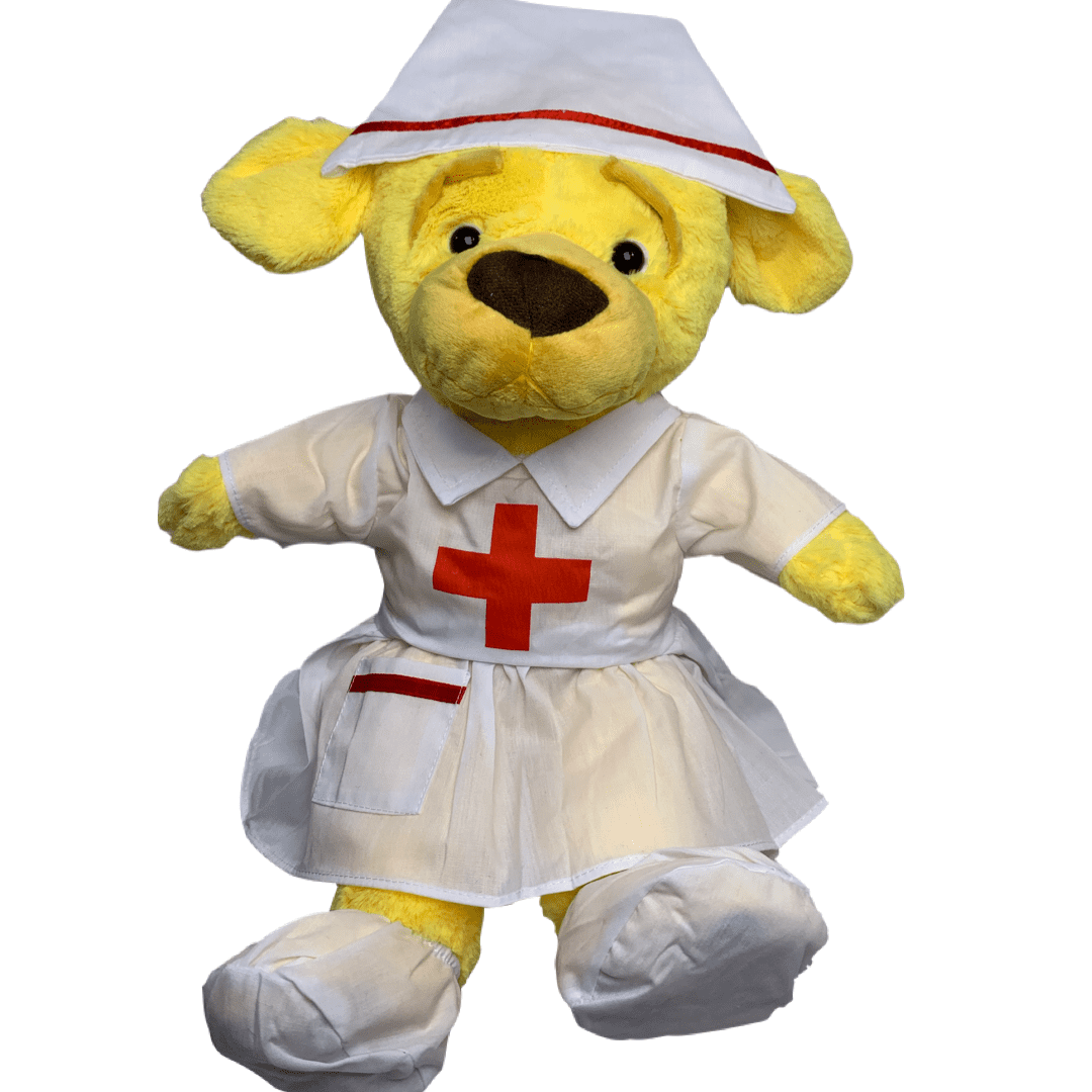 Nurse teddy bear gift sales