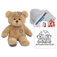 Brown Patches Bear Kit | Bear World.