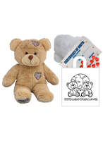 
              8" Brown Patches Bear Kit | Bear World.
            