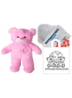 
              Baby Pink Patches Bear Kit | Bear World.
            