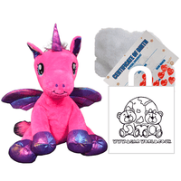 8" Nova Pink Winged Unicorn Kit | Bear World.