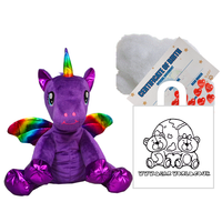 Luna Purple Winged Unicorn Bear Kit | Bear World.