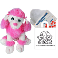 Poppy Pink Poodle Bear Kit | Bear World.
