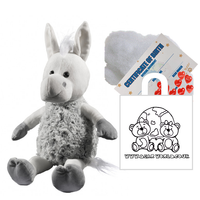 Grey Donkey Bear Kit | Bear World.