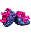 Hot Pink Denim Floral High Heels | Bear World.