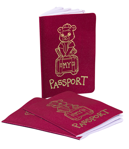 8'' Passport | Bear World.