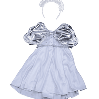 Silver Angel Dress | Bear World.