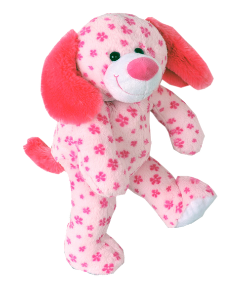 Pink puppy stuffed animal sales