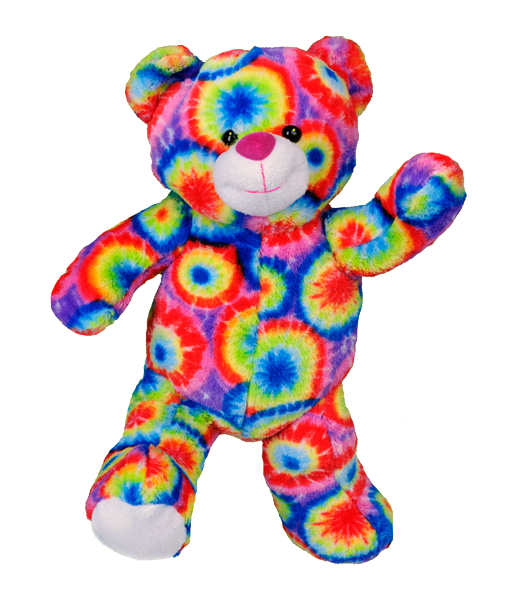Rainbow colored online teddy bears