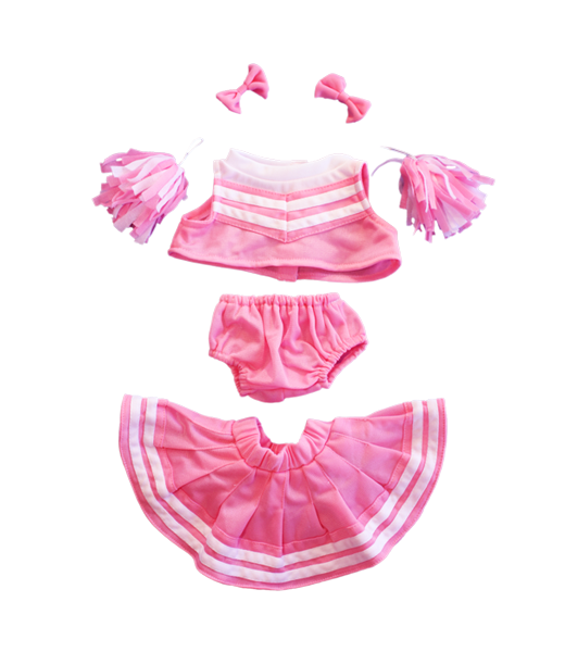 Pink/White Cheerleader Uniform Outfit | Bear World.