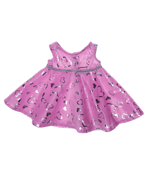Pink & Silver Dress | Bear World.