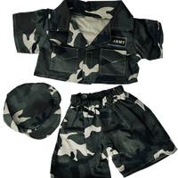 Green Army Uniform Gift Set | Bear World.