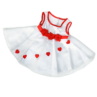 8" Adorable Heart Dress | Bear World.