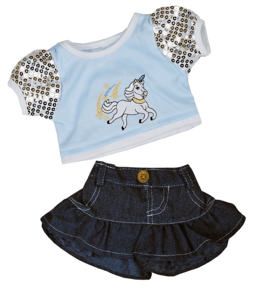 Unicorn Glitter Outfit | Bear World.