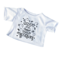 Colour Me Happy Birthday T-Shirt | Bear World.