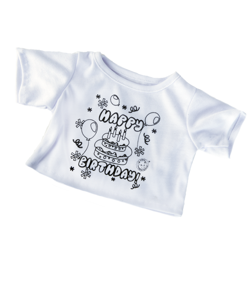 Colour Me Happy Birthday T-Shirt | Bear World.